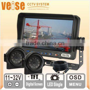 2016 hot Waterproof Night Vision Vehicle Rear Vision Systems