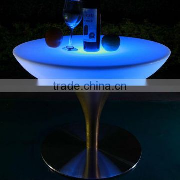 rechargeable outdoor led furniture/led table/led outdoor furniture