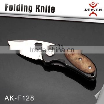 Top Quality Pocket Knife 3Cr13 Blade Wood Handle Camping Folding Knife