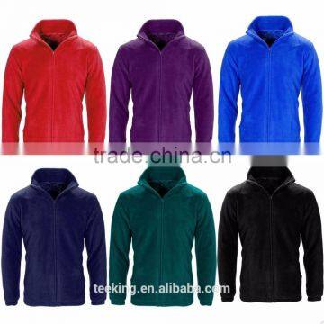 High quality unisex anti-pill outdoor polar fleece jacket