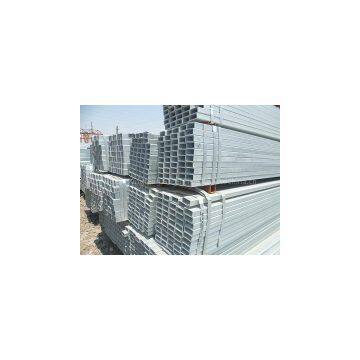 Zinc coated/Galvanized Square/Rectangular Steel Pipe/Hollow Section/SHS supplier