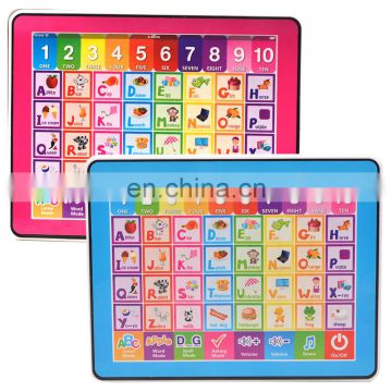 Y-pad learning educational baby englishing learning toys