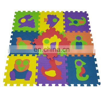 10pcs/Set Customize Animals Puzzle Mat Soft EVA Foam Jigsaw Mat Kids