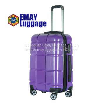 High quality PC trolley travel suitcase bag set