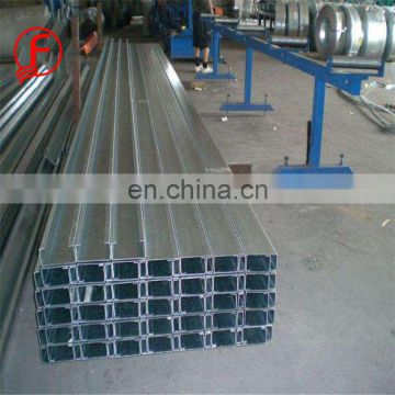 china online shopping plastic c-channel roll machine price list channel steel ms pipe c class thickness