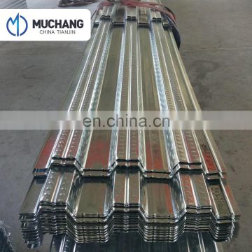 0.42*1250 DX51D Z100 Galvanized Steel Floor Decking Sheet/load bearing steel sheet