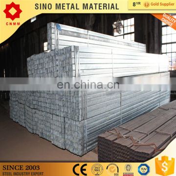 38*25mm tube steel building gi steel lowest price square