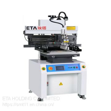 ETA Semi Auto PCB Printing Machine Plastic Exterior Wall Panel / high Precision stencil printer
