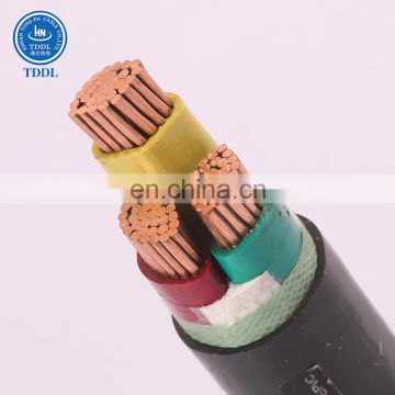 TDDL lv Fire resistance XLPE insulated PVC sheath power cable
