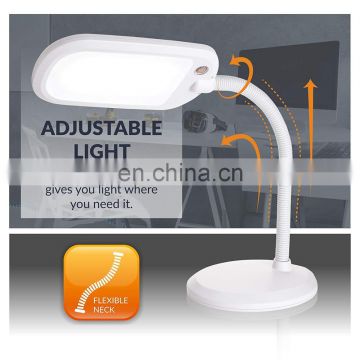 Classical design LED touch control flexible gooseneck table lamp