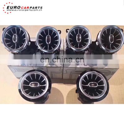 E class air conditoin cover fit for E-class W213 air-condition cover with 64 color 6 pieces interior vents cover