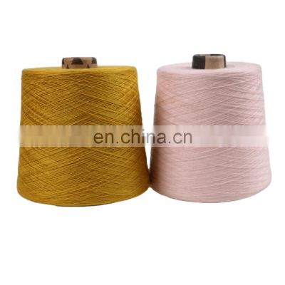 Wholesale customized 2/48NM 55% BCI COTTON 30% SORONA 15% LINEN YARN Spinning for knitting