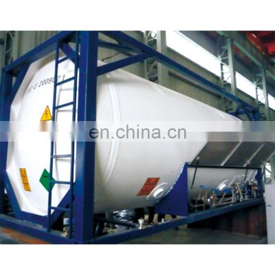 45FT ISO Lox/Lin/Lar/LNG/Co2/Oil/Fuel/Cryogenic Liquid Storage Tank