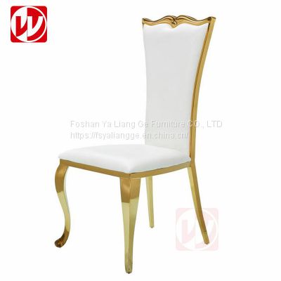 Hot Selling Outdoor Furniture Luxury White Dining Chair for Wedding Events Party Hall