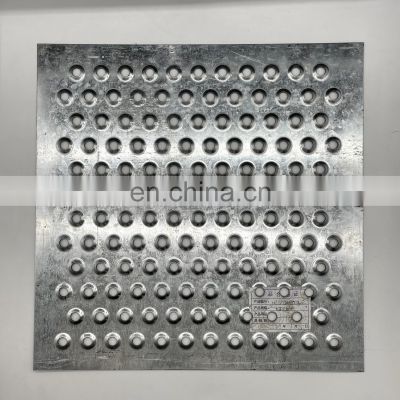 construction materials anti slip perforated metal stair treads walkway