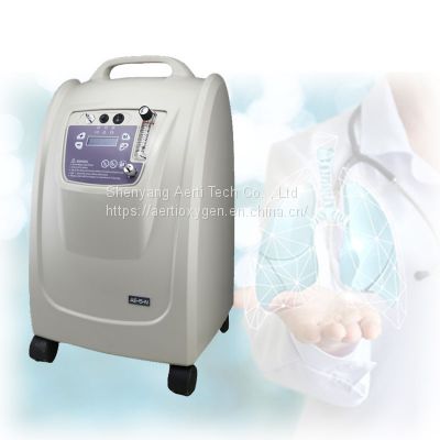 5l oxygen concentrated machine for home oxygenate therapy