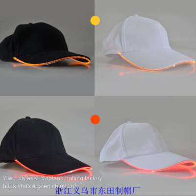 Customized glow custom baseball cap hat cap wool hat manufacturer logo printing embroidery sun hat