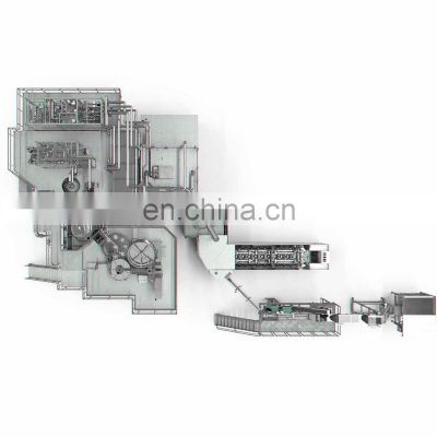 Washing-Filling-Capping Combination Machine UHT milk Production Line