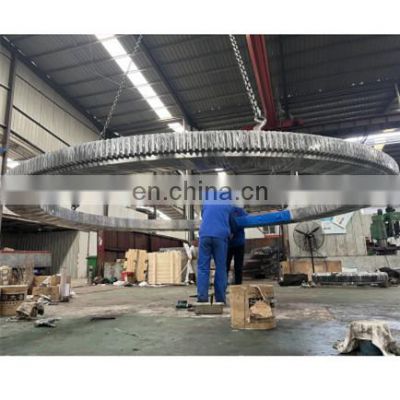 larger diameter Slewing bearing 131.50.4000 with external gear  for crane