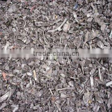 Shredded, dried, pure cast aluminium scrap Al