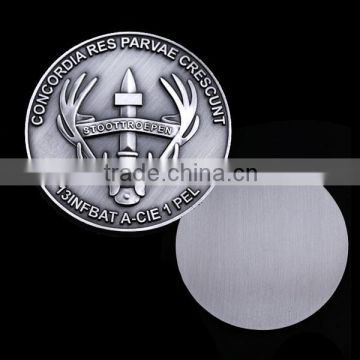 fake silver antique silver plated, zinc alloy 3D Collectible Coins,custom coins no minimum                        
                                                Quality Choice