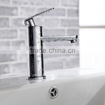 Boutique Single Hole Mounted Waterfall Brass Bathroom Taps
