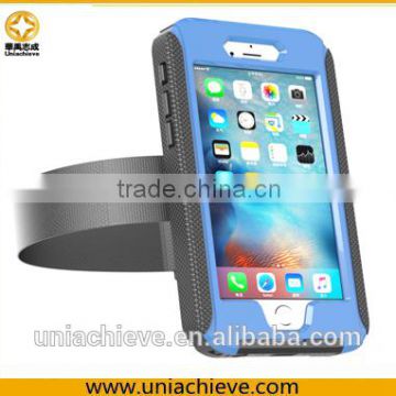 Waterproof Case for iPhone 6s Sports waterproof armband phone case with Full body covered blue
