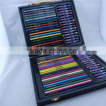 7" Wooden Printing rainbow Color crayon Pencil assorted in a top grade box