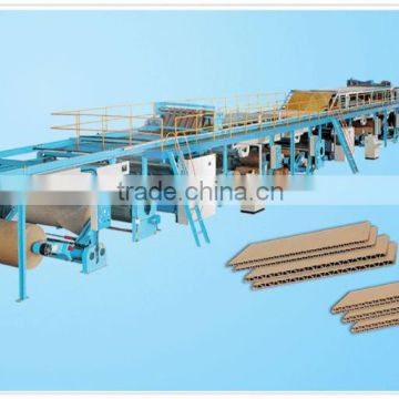 computerised 3&5 ply high speed corrugated cardboard production line carton machine