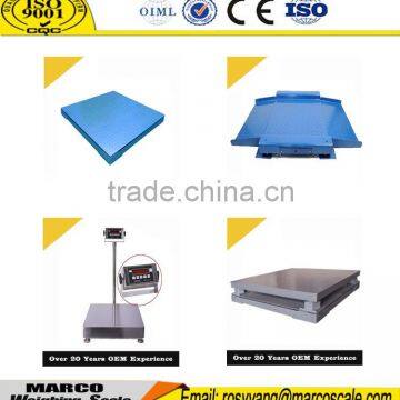 Electronic stainless steel platform scales for sale