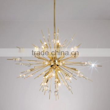 Modern Design Crystal Chandelier Pendant Light Hanging Lamp CZ9028G/24C