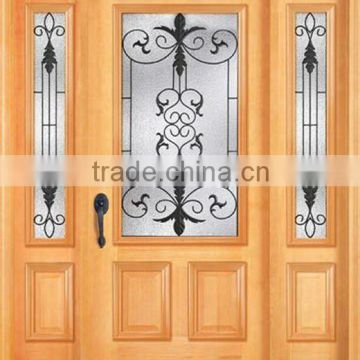 Latest Design Wooden Doors With Side Lites DJ-S9113ST-2                        
                                                Quality Choice