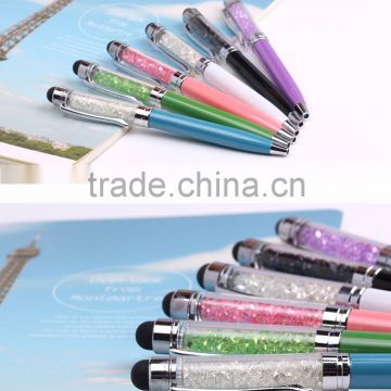 Hot Selling Promotional Metal Crystal Stylus Pen With Company Logo