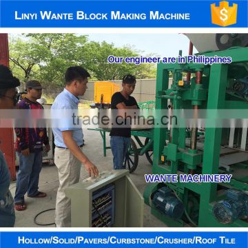 2016 CANTON FAIR BIG DISCOUNT QT4-24 Hollow Block Making Machine in Philippines