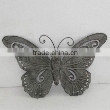 Shabby chic vintage wrought iron butterfly wall decor                        
                                                Quality Choice