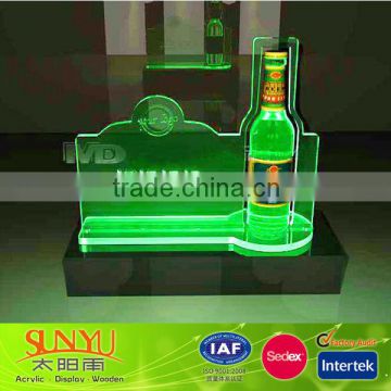 Shenzhen High Quality Acrylic LED Wine Bottle Display