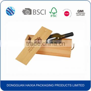 high quality luxury wooden wine glass gift boxes wholesale