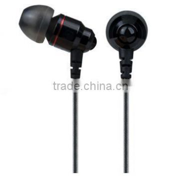 Promotional stereo in ear metallic mp3 earphone. mp3 earphone for moblie phone and computer