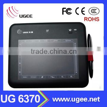 digital pen tablet drawing board Ugee 6370 wireless graphics panel