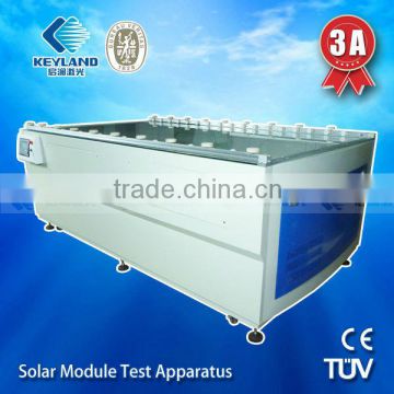AM1.5 1000w/m2 CE ISO solar panel simulator with 2000*1200mm /5w~300w effective test area