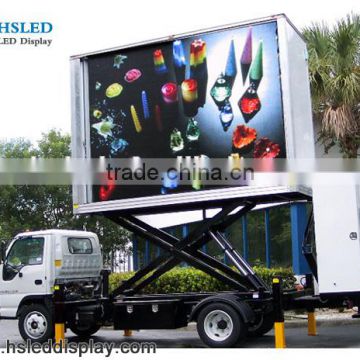 easy install lifetime maintence Sunrise top quality P8 TRUCK mobile digital display