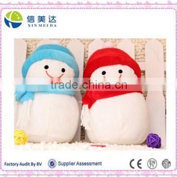 Christmas Decorative Lovely Plush Snowman for Promotion