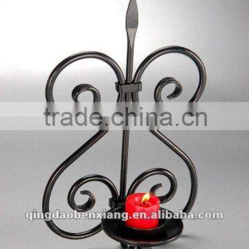 ornamental wrought iron candle holder housu decoration