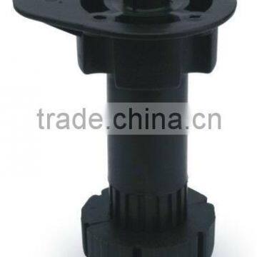 JAL006 150MM black plasticsofa leveler leg