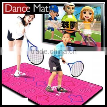 Twin Wireless Dance Mat 16 Bit For TV and PC With 56 Games 180 Songs
