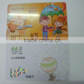 customized plastic card gift card