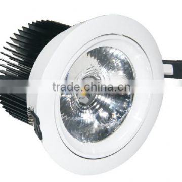 cool white 10W fire-rated COB downlight super energy saving LED COB Downlight with emergency function optional LED COB Downlight