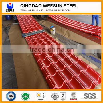 Hot sales wide usage color-coated corrugated steel plate