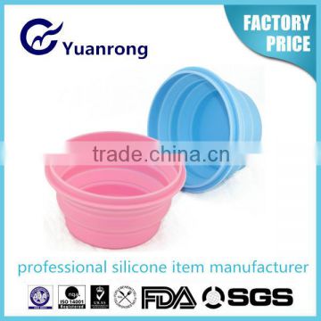 Factory Price Silicone Food Bowl with Lid EU Safety Standard