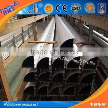 aluminium 6082-t6 triangle extruded aluminium factory / flat shape aluminum channel